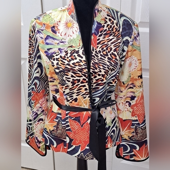 Mesmerize Women's Trendy Asian Inspired Jacket Size XL - Picture 1 of 10